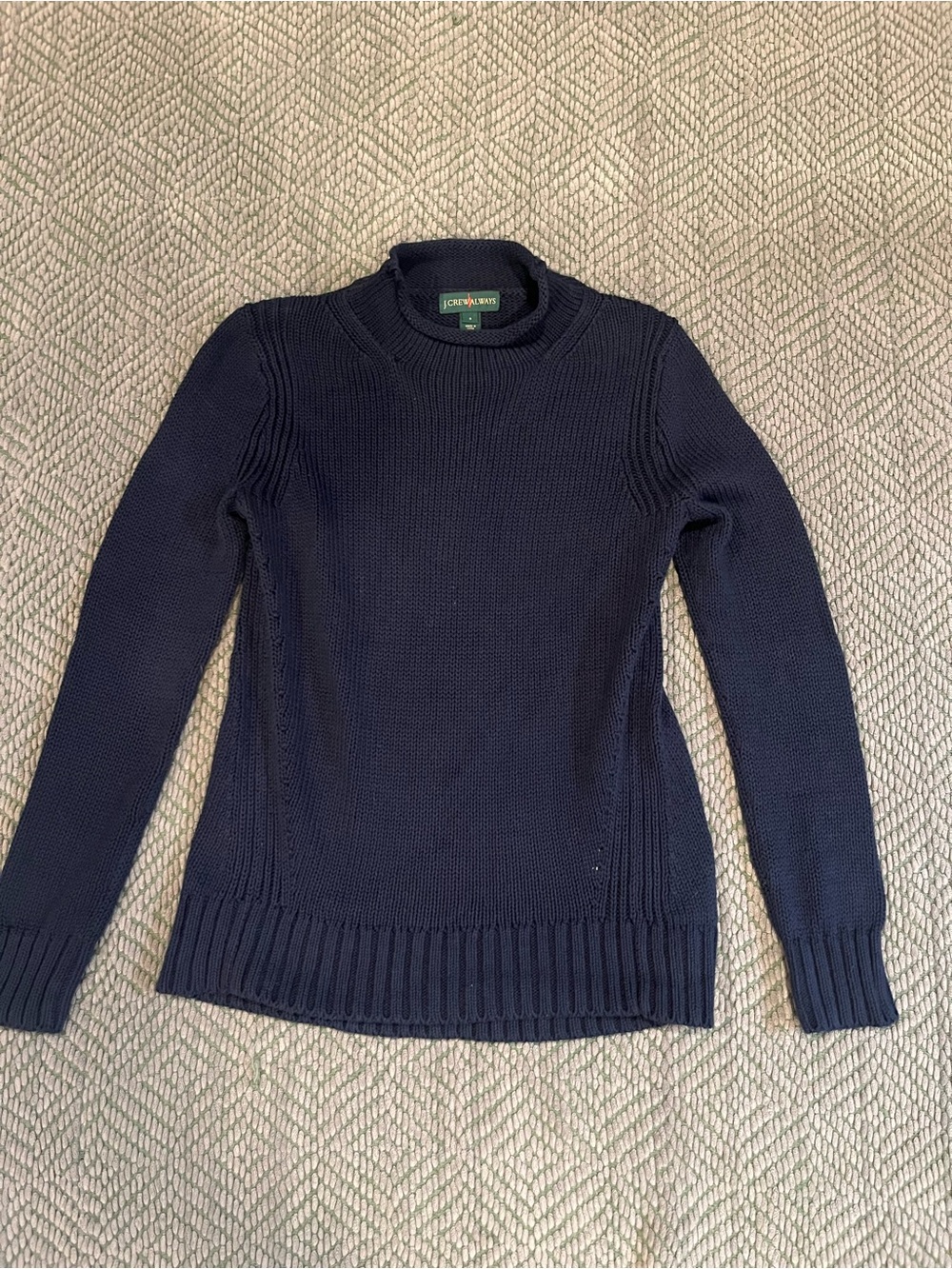 J.Crew Women's 1988 rollneck™ sweater in cotton